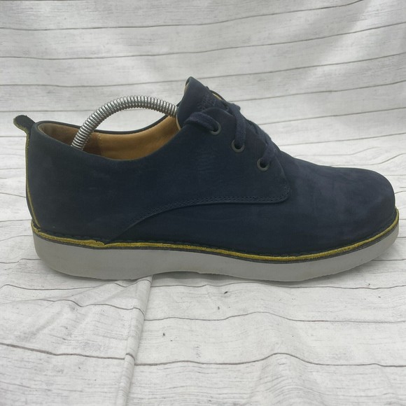 Samuel Hubbard Free Unsneaker Navy Nubuck Leather Oxford Dress Sneaker Shoe 10M main image 5